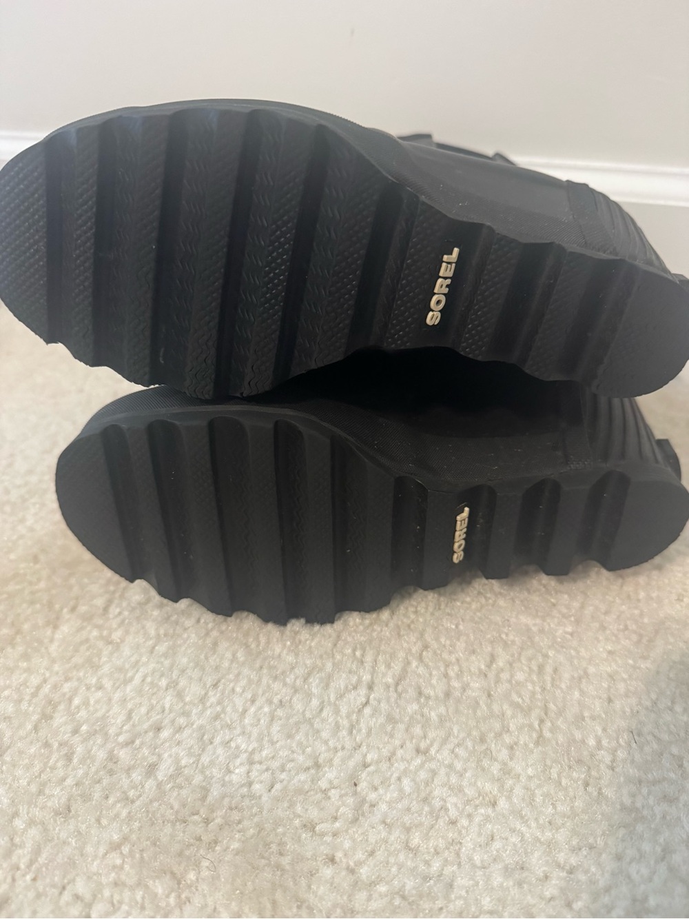 Sorel Black Joan of Arctic-Style Rain Boots - Picture 4 of 4